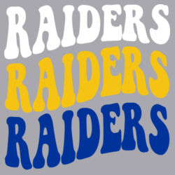 Shiloh Raiders Design SR3 on a District® - Perfect Tri ® Tee Design