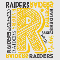 Shiloh Raiders Design SR6 on a Nike® - Youth Swoosh Sleeve rLegend Tee Design