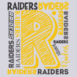 Shiloh Raiders Design SR6 on a Port & Company® - Core Fleece Pullover Hooded Sweatshirt Design