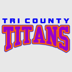 Tri-County Titans Design TCT2 on a Nike® - Club Fleece Sleeve Swoosh Pullover Hoodie Design
