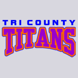 Tri-County Titans Design TCT2 on a Port & Company® - Youth Core Fleece Crewneck Sweatshirt Design