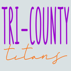 Tri-County Titans Design TCT3 on a Sport-Tek® - PosiCharge ® Competitor Tee Design