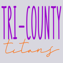 Tri-County Titans Design TCT3 on a Port & Company® - Core Fleece Crewneck Sweatshirt Design
