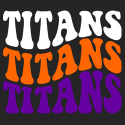 Tri-County Titans Design TCT5 on a Port & Company® - Youth Core Fleece Crewneck Sweatshirt Design