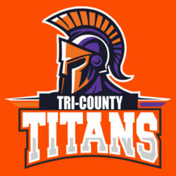 Tri-County Titans Design TCT7 on a Nike® - Dri FIT Cotton/Poly Tee Design