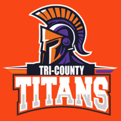 Tri-County Titans Design TCT7 on a Port & Company® - Core Fleece Pullover Hooded Sweatshirt Design