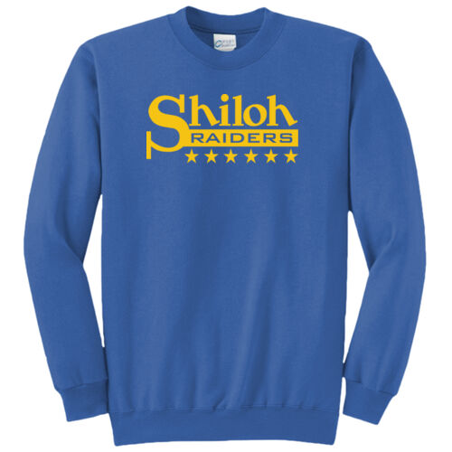 Shiloh Raiders Design SR1 on a Port & Company® - Core Fleece Crewneck Sweatshirt Thumbnail
