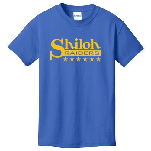Shiloh Raiders Design SR1 on a Port & Company® - Youth Core Cotton Tee Thumbnail