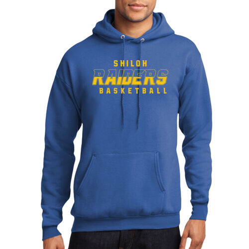 Shiloh Raiders Design SR2 on a Port & Company® - Core Fleece Pullover Hooded Sweatshirt Thumbnail