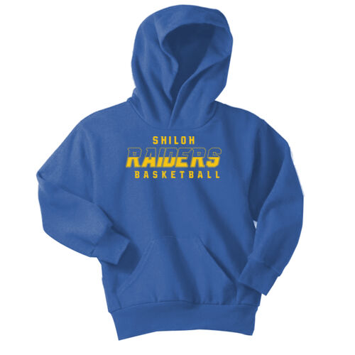 Shiloh Raiders Design SR2 on a Port & Company® - Youth Core Fleece Pullover Hooded Sweatshirt Thumbnail