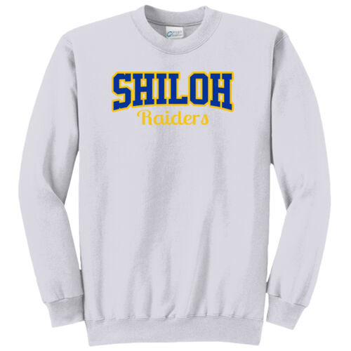 Shiloh Raiders Design SR4 on a Port & Company® - Core Fleece Crewneck Sweatshirt Thumbnail