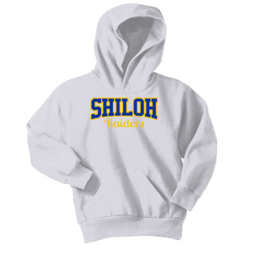 Shiloh Raiders Design SR4 on a Port & Company® - Youth Core Fleece Pullover Hooded Sweatshirt Thumbnail