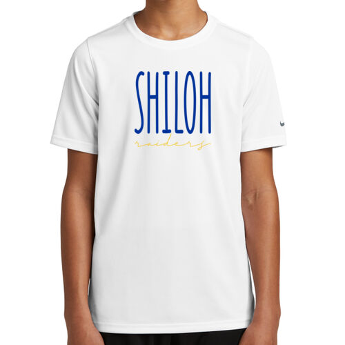 Shiloh Raiders Design SR4 on a Nike® - Youth Swoosh Sleeve rLegend Tee Thumbnail