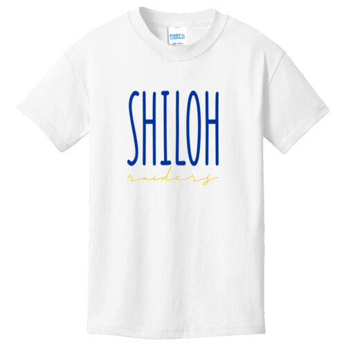 Shiloh Raiders Design SR5 on a Port & Company® - Youth Core Cotton Tee Thumbnail
