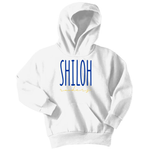 Shiloh Raiders Design SR5 on a Port & Company® - Youth Core Fleece Pullover Hooded Sweatshirt Thumbnail