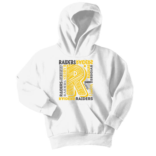 Shiloh Raiders Design SR6 on a Port & Company® - Youth Core Fleece Pullover Hooded Sweatshirt Thumbnail