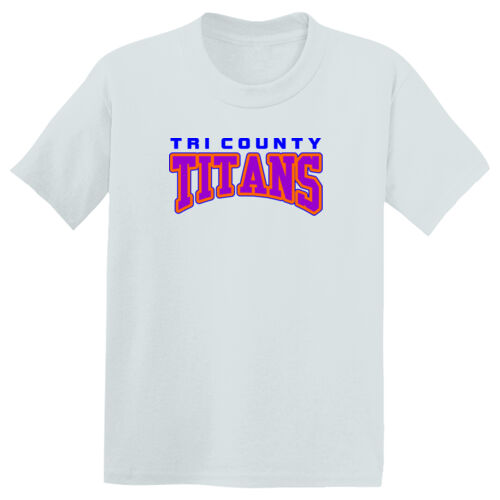 Tri-County Titans Design TCT2 on a Sport-Tek® - Youth PosiCharge ® Competitor Tee Thumbnail