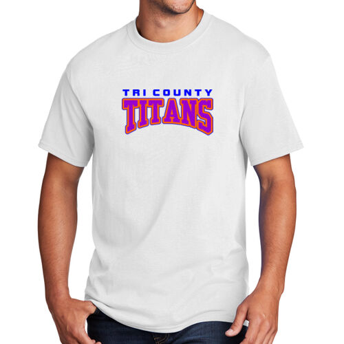 Tri-County Titans Design TCT2 on a Port & Company® - Core Cotton Tee Thumbnail