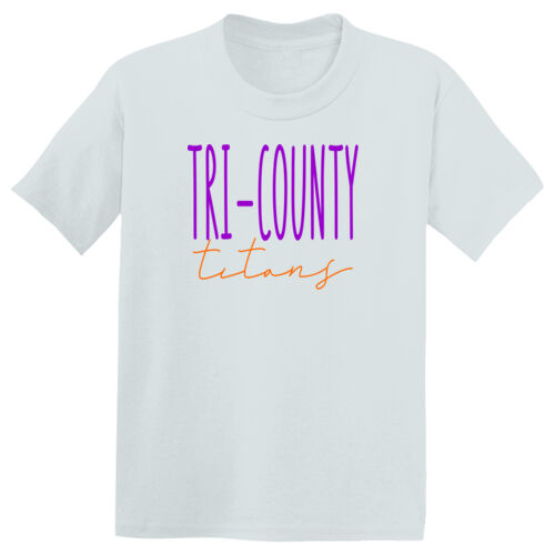 Tri-County Titans Design TCT3 on a Sport-Tek® - Youth PosiCharge ® Competitor Tee Thumbnail