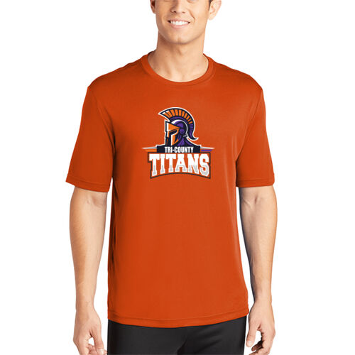 Tri-County Titans Design TCT7 on a Sport-Tek® - PosiCharge ® Competitor Tee Thumbnail